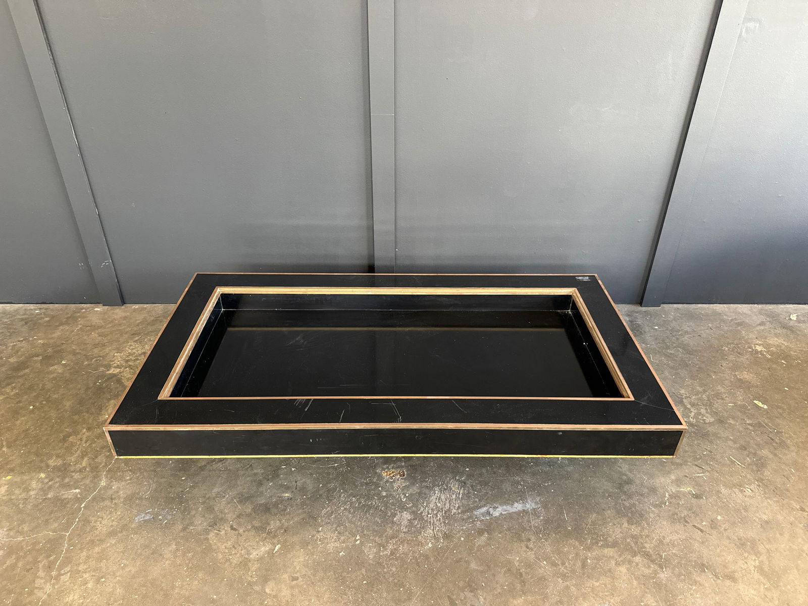 Large French Curio Coffee Table (1 of 3)