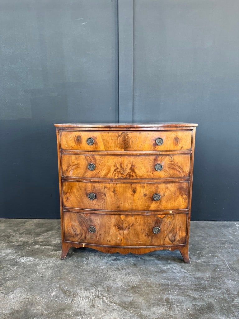 19th C English Chest of Drawers (1 of 6)