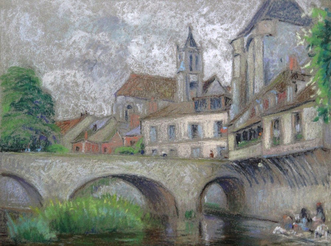 Albert Van Nesse Greene, Laundry Day in Paris (1 of 2)