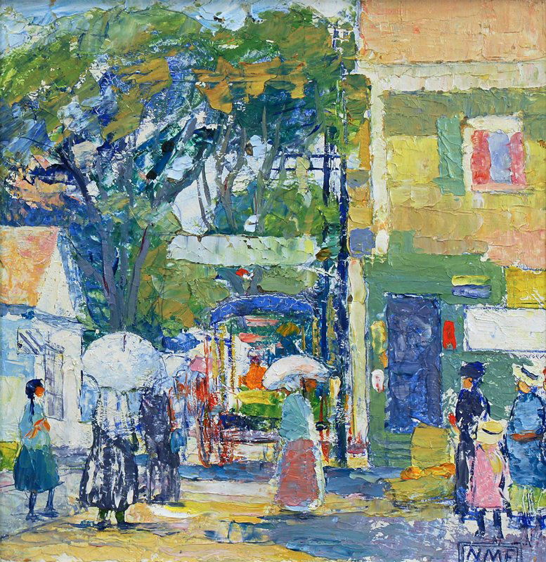 Nancy Maybin Ferguson, Market Day (1 of 4)