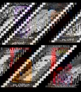 Tarot Series Set: Johnny Depp Tarot Series Set By assimilating imagery from tarot decks, Johnny Depp has been able to reflect on different chapters in his own personal journey Across the artworks he conjures up