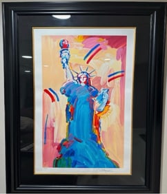 Peter Max  Statue of Liberty