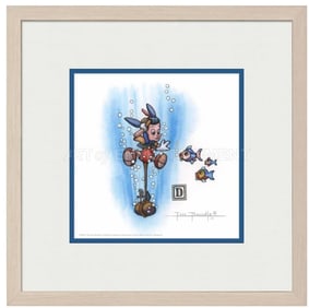 Pinocchio Under Water