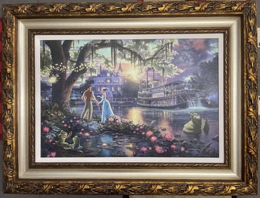 Thomas Kinkade  Princess and the Frog