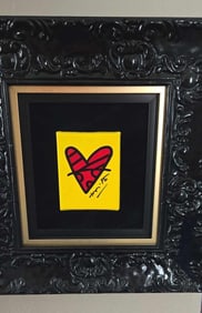 Romero Britto  With Love  Unique
