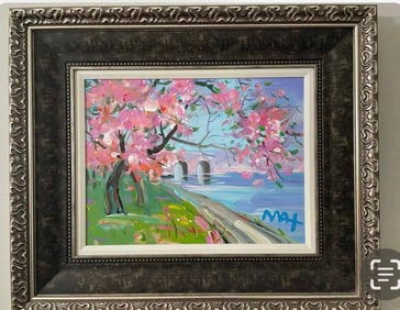 Peter Max  Cherry Blossom I Ver  III  345