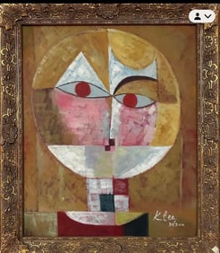 Paul Klee  Head of Man