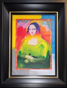 Peter Max  Mona Lisa Full Body