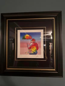 Peter Max  Umbrella Man