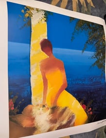 Emile Bellet  Quietude Bleue au Chat