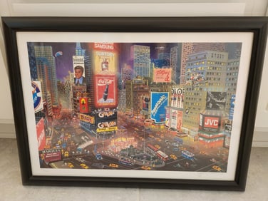 Alexander Chen  An Evening in Times Square