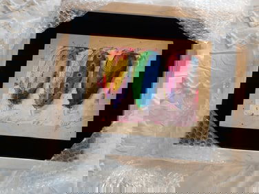 Tim Yanke  Spirit, Feathers (Wisdom, Truth, Humility)  original