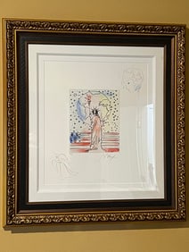 Peter Max  Peace on Earth I (Angel/Profile)