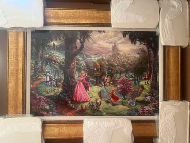Thomas Kinkade  Sleeping Beauty