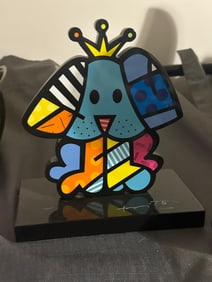 Romero Britto  Royalty (Black Base)