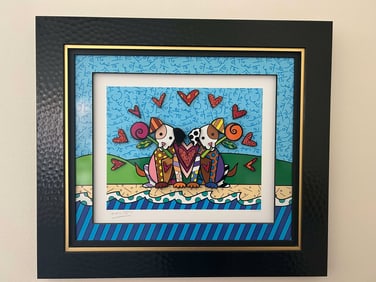Romero Britto  Pet Love