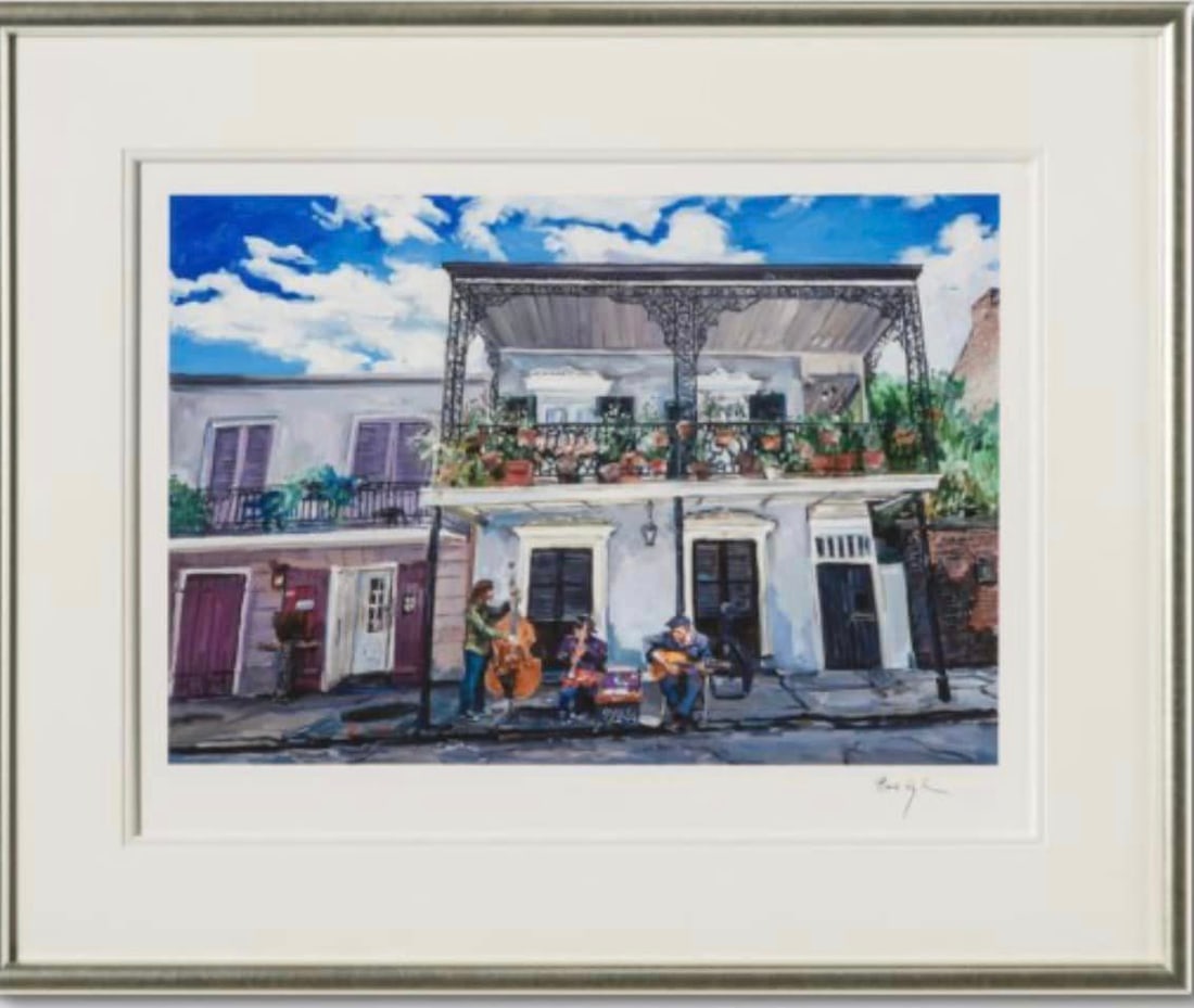 Sound of Music: Bob Dylan Art Sound of Music 2024 Giclee on paper Hand signed LE 295 Framed size 35 x 29 framed\ COA + VAT