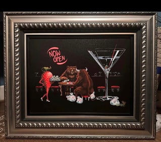 Michael Godard The Bull and Bear