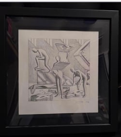 Mark Kostabi Stamp of Approval