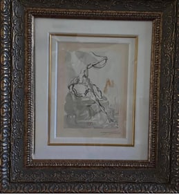 Salvador Dali Divine Comedy - Inferno 24 Robbers les voleurs