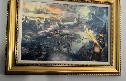 Tinker Bell and Peter Pan Fly to Neverland Disney