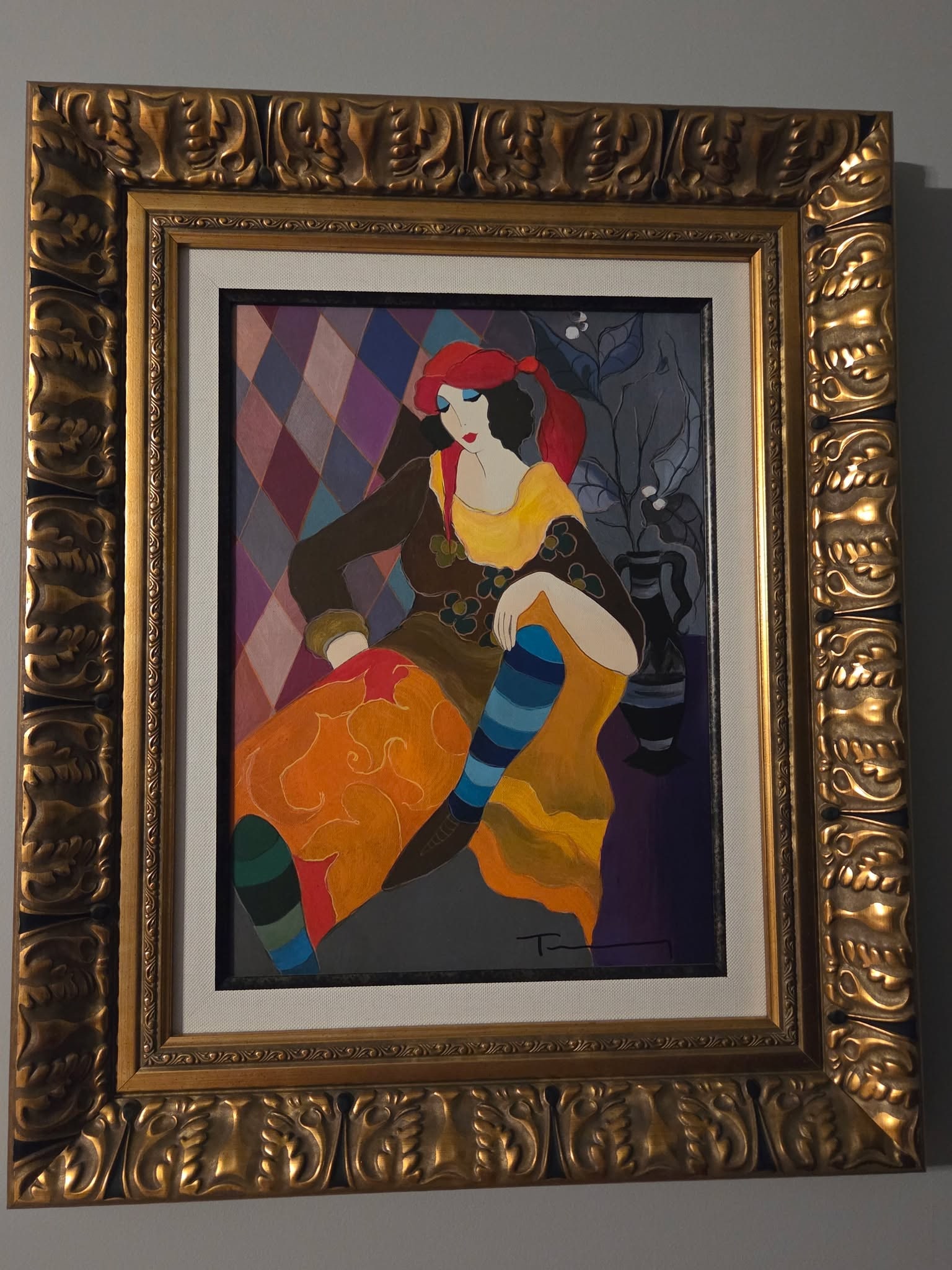 Itzchak Tarkay  Gitana (1 of 3)