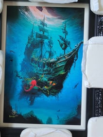 Michael Godard Shipwreck Romance