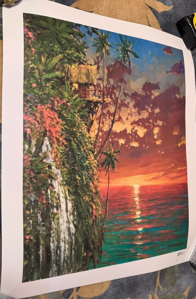 Marko Mavrovich I think of you this Time of Day: Marko Mavrovich I Think of You this Time of Day 2009 Image size 20 7/8" ? 16 3/4" Overall size 24 x 19 3.4 Serolithograph in color on paper. Signed in the plate. COA