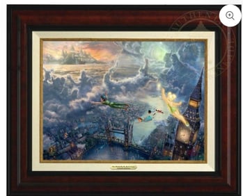 Tinker Bell and Peter Pan Fly to Neverland