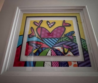 Romero Britto I love This Land