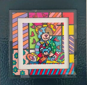 Romero Britto Teddy Teddy