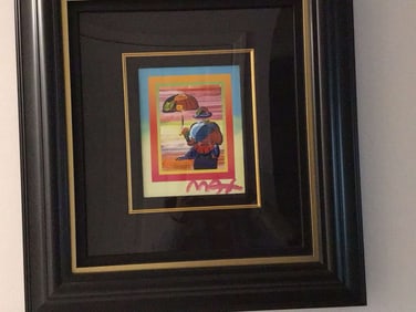 Peter Max Umbrella Man on Blends Iconic suite Unique