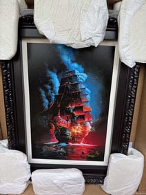Michael Godard Fiery Seas