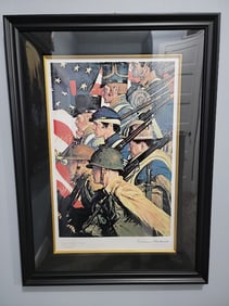Norman Rockwell A Pictorial History of the United States Army