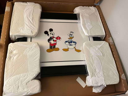 mickey and donald  Mickey's Amature: Mickey Mouse and Donald Duck "Mickey's Amatures" serigraph cel no paperwork