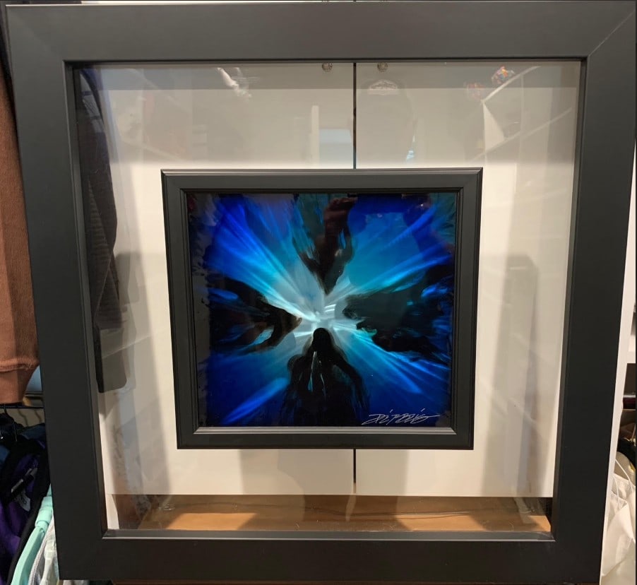 Chris Derubeis  Mini Burst Blue  Unique (1 of 2)