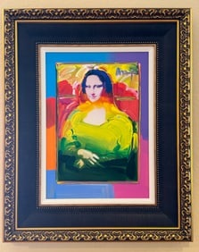 Peter Max Mona Lisa (full body) ver. III Unique