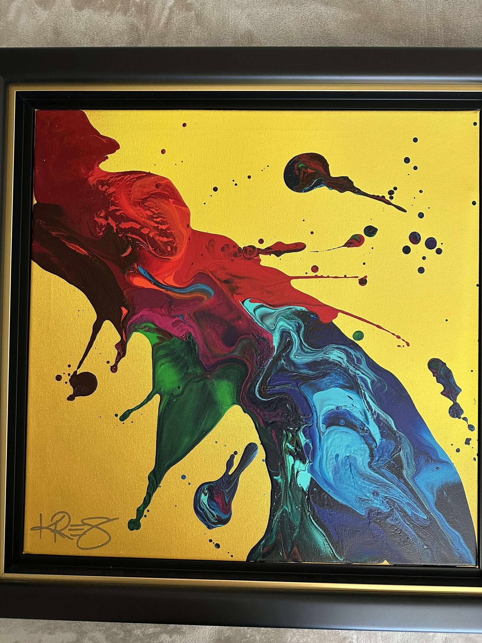 Kre8  Mellow Yellow  Unique (1 of 3)