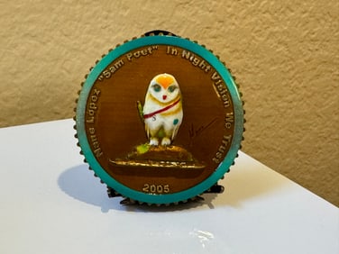 Nano Lopez Samuel The Poet Bronze Collecters Coin