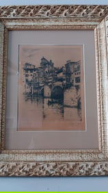 Joseph Pennell Ponte Vecchio
