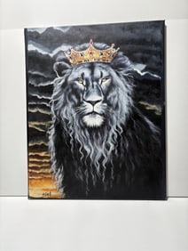 Elseed B&W Lion