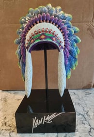 Tim Yanke  Headress  Sculpture