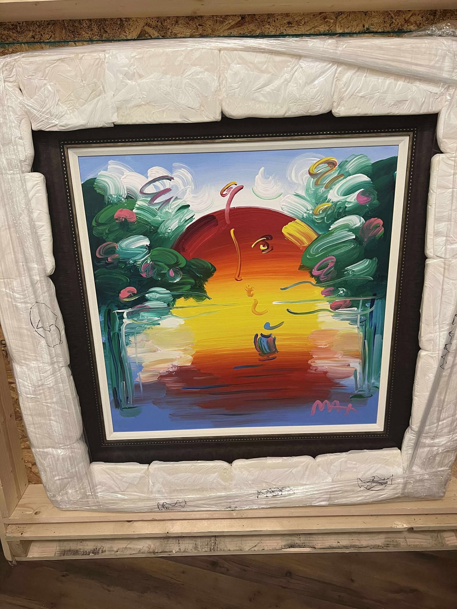 Peter Max Better World Ver XVII num 179 Unique (1 of 4)