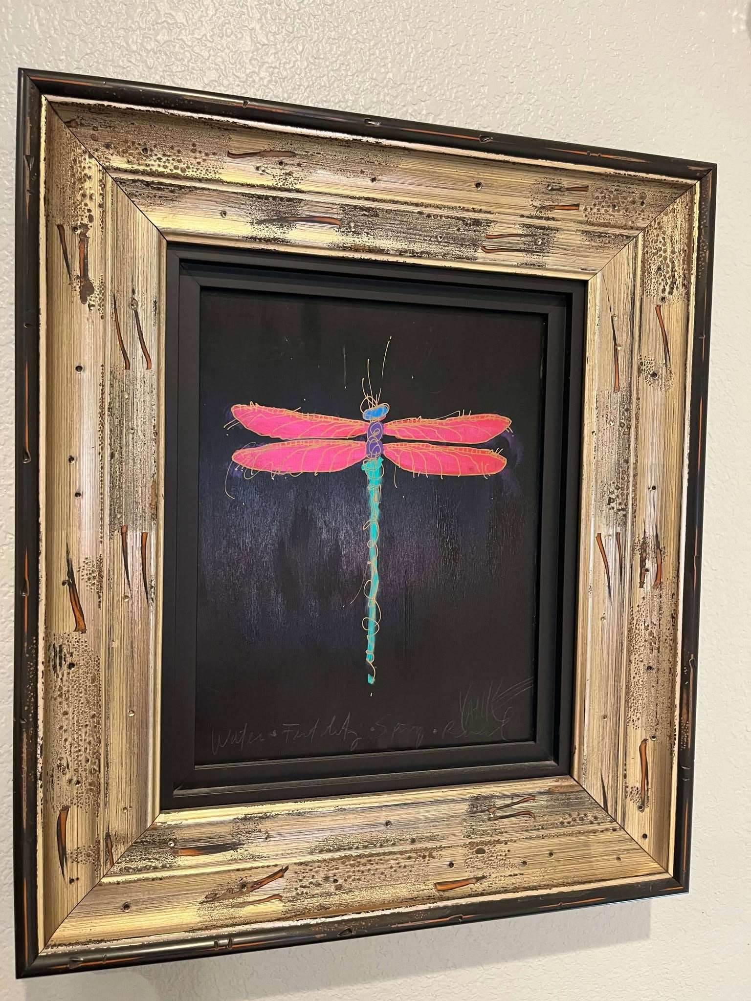 Tim Yanke Dragonfly Black (041813.360)unique (1 of 2)