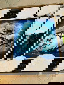 Patrick Guyton Blue Silked Tree