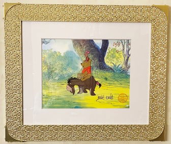 oncity Winnie the Pooh signed by Marc Davis