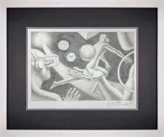 Mark Kostabi Levitating