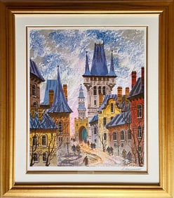 Anatole Krasnyansky Street of Old Prague