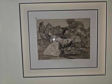 Francisco Goya Farandula de Charlatanes (Charlatan's show)