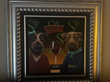 Michael Godard Wine Buddies original